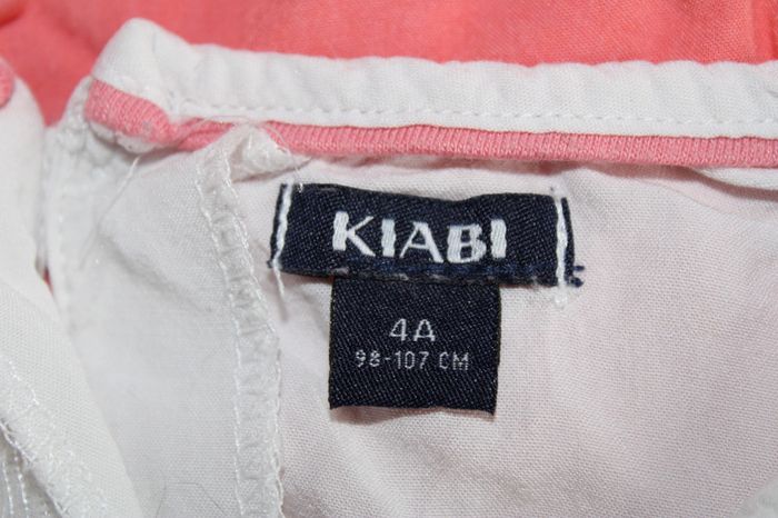 💖🤍 Robe Kiabi blanc et rose - Taille 4 ans 🤍💖 - photo numéro 3