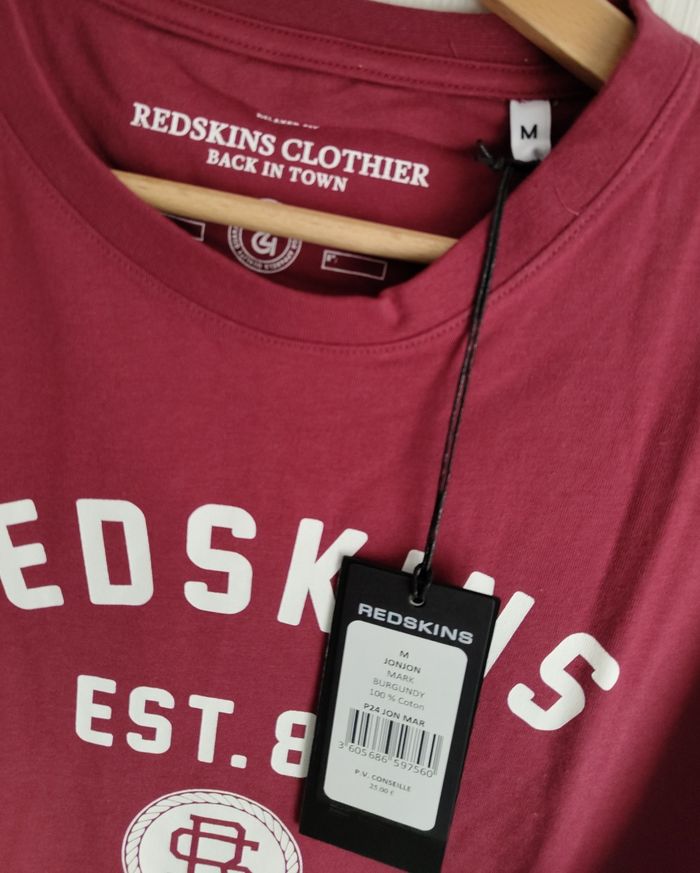 T-shirt Redskins - Homme - photo numéro 3
