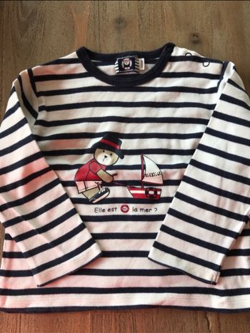 Tee-shirt elle est où la mer