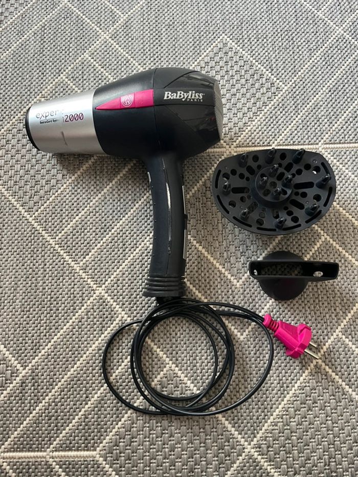 Sèche cheveux expert 2000 Babyliss - photo numéro 2