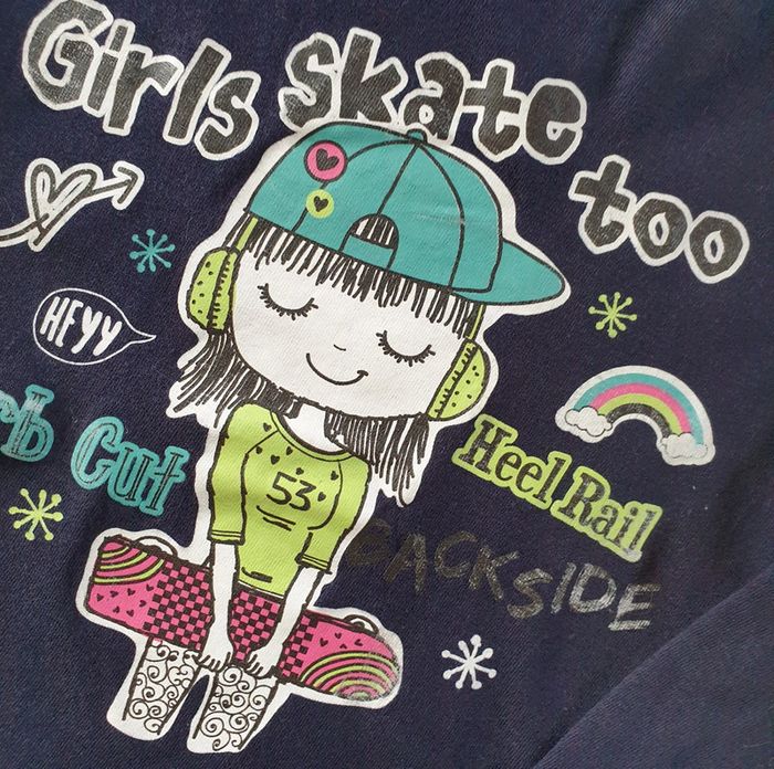 🩷 Tee-shirt ML 5 ans Tissaia #emyfleury_5ansfille - photo numéro 2