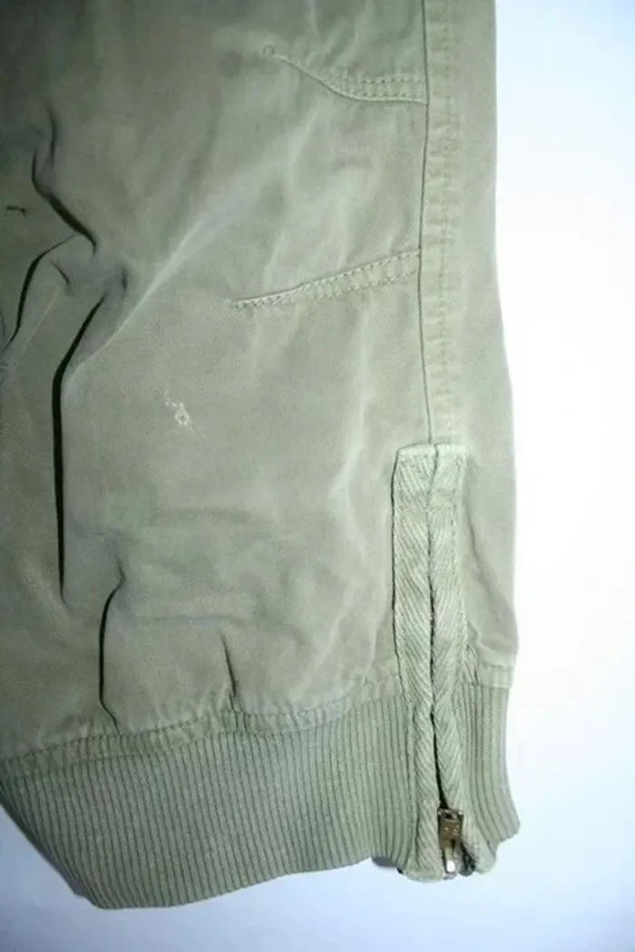 Pantacourt kaki clair Jean Bourget 10 ans - photo numéro 2