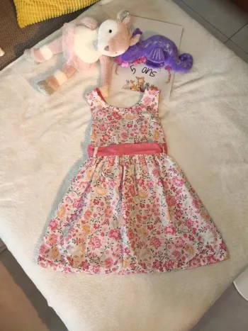 Robe réversible sergent major 5 ans
