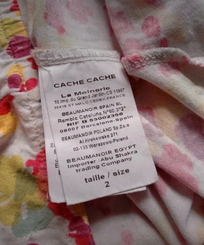 Top coloré cache cache 38 - photo numéro 3