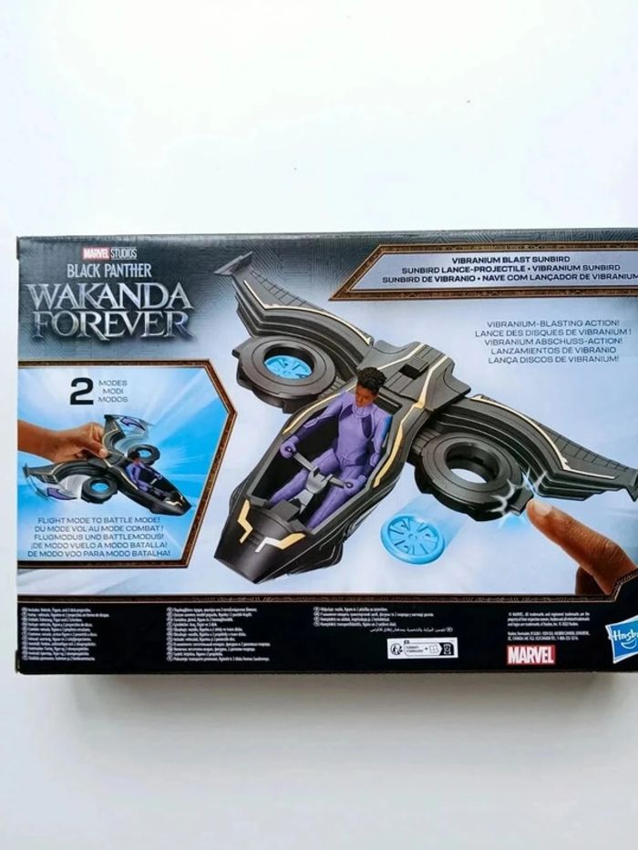 Figurine Black panther Wakanda forever vibranium blast Sunbird - photo numéro 2