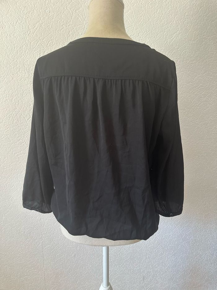 Blouse noire T.42 Camaïeu - photo numéro 5