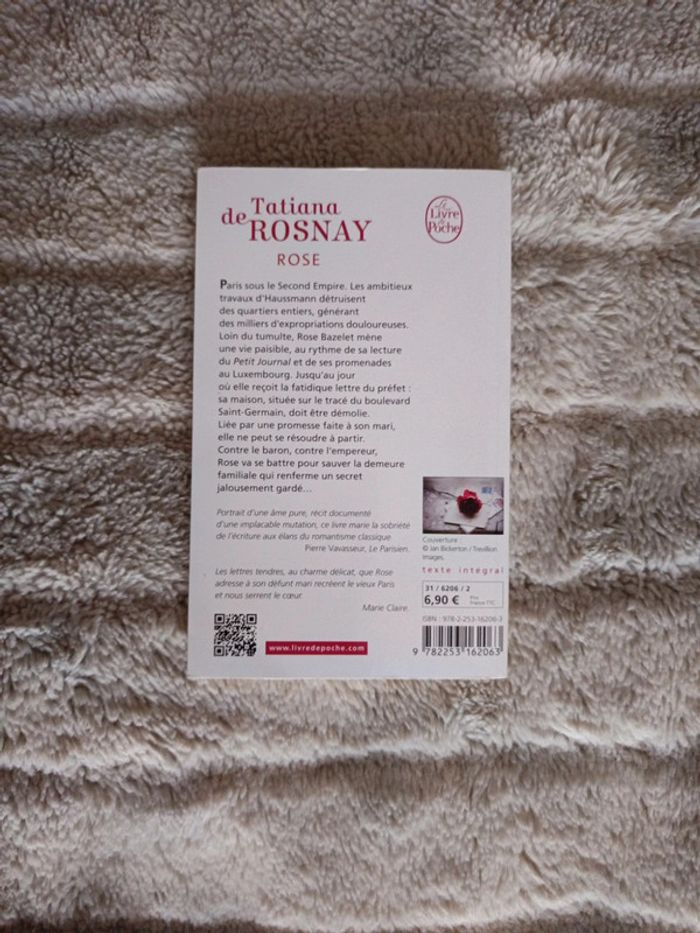 Rose de Tatiana de Rosnay - photo numéro 2