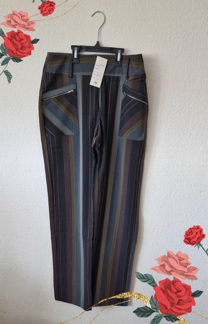 🧡 Pantalon gris pour femme taille M