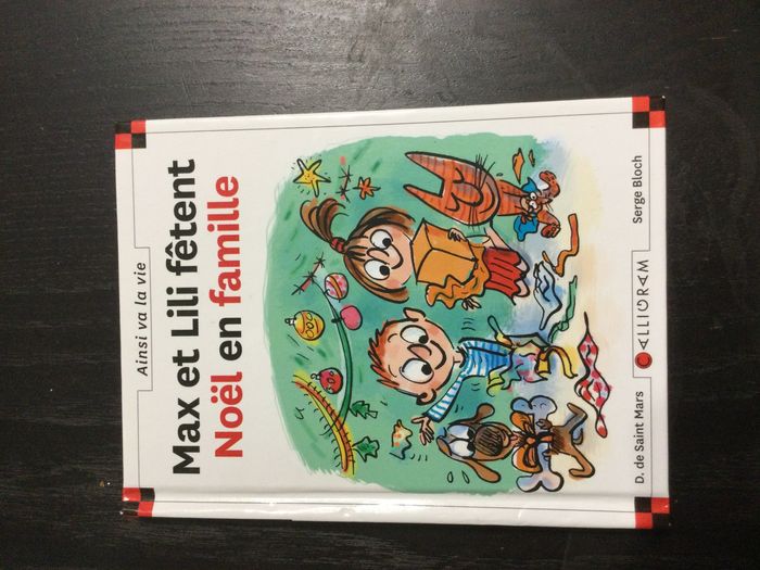 Livre max et lilly fêtent Noël en famille