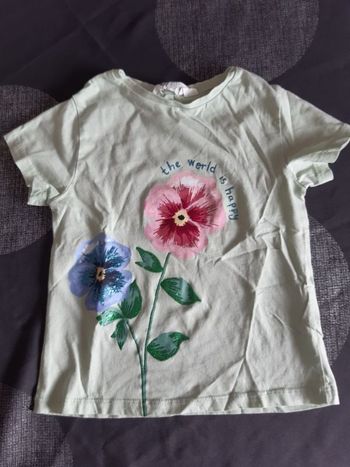 Tshirt vert pale