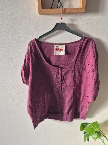 Blouse le temps des cerises