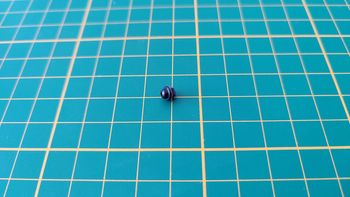 Embase d'antenne 72B n°72 pièce détachée Porsche 911 Carrera RS 2.7 1/8 1/8ème Altaya #B37