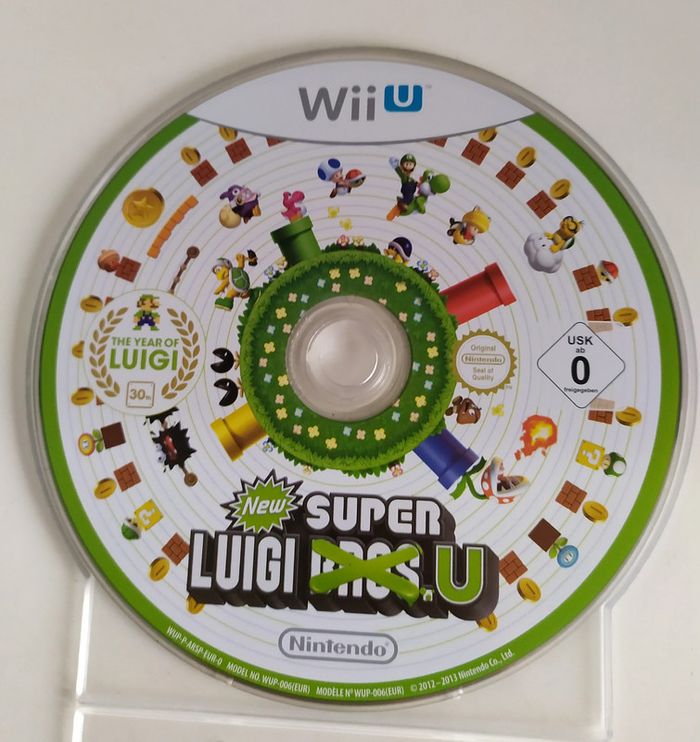 New Super Luigi U Nintendo Wii U en loose pal - photo numéro 3