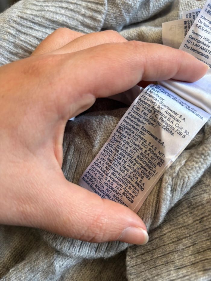 Pull gris basique, Tommy Hilfiger - photo numéro 12