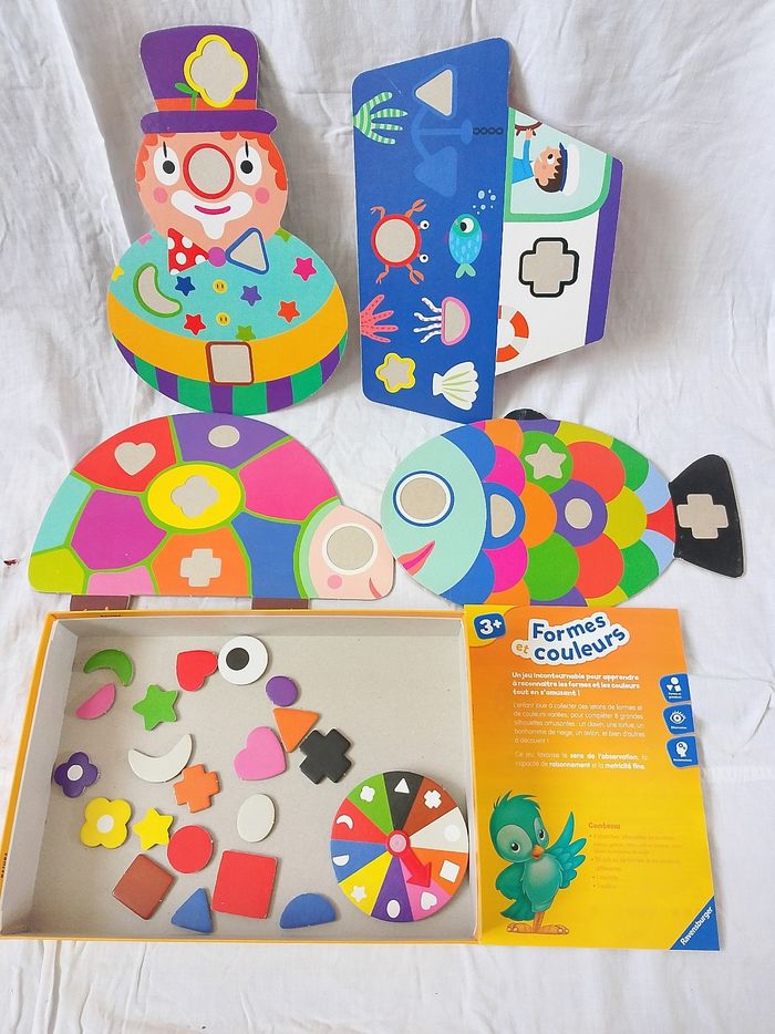 Formes et couleurs ravensburger complet - photo numéro 3