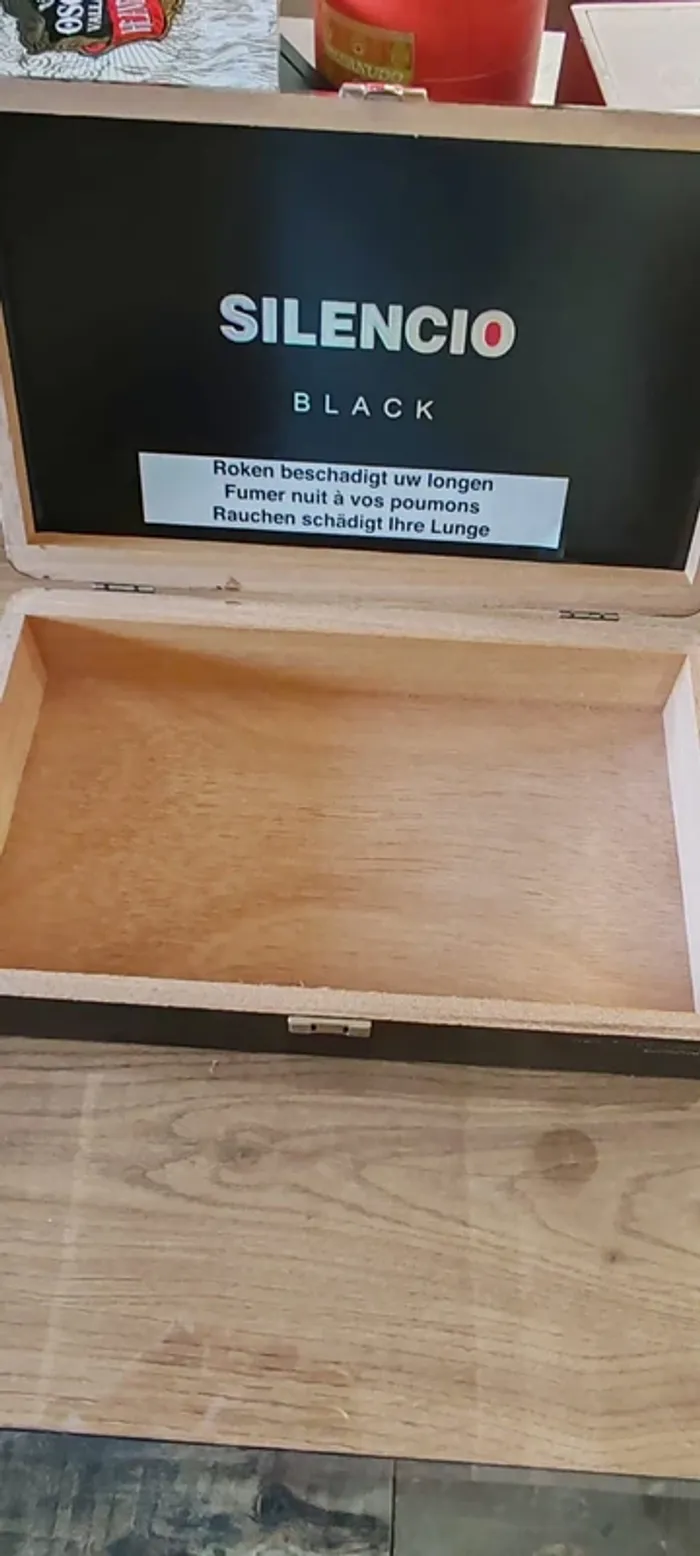 Boîte cigare silencio black - photo numéro 3