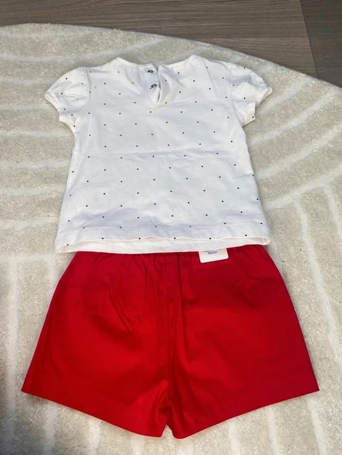 Ensemble Mayoral rouge et blanc - photo numéro 2