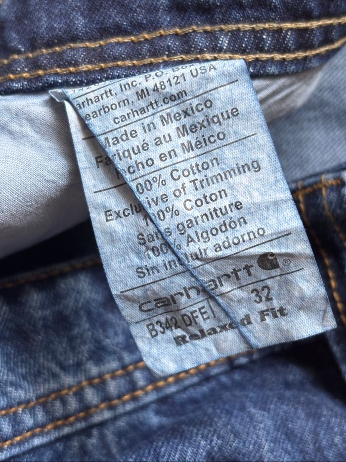 Short Carhartt Single Knee Rework Bleu Marine M / 32 - photo numéro 6