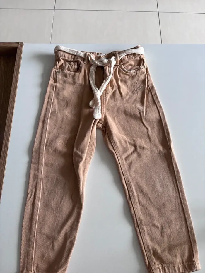 Jeans mom fille 4 ans Verbaudet
