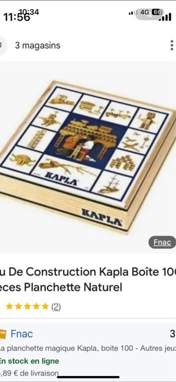 Vend boîte de 100 kapla