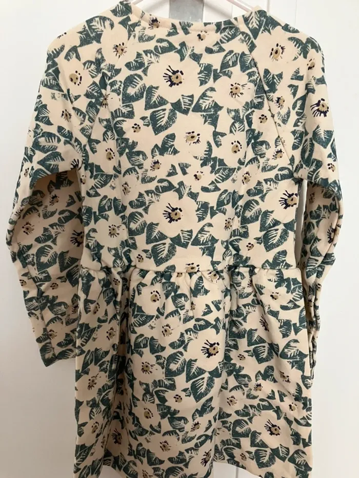 Robe mi-saison/hiver 6 ans fille Petit Bateau NEUVE - photo numéro 2