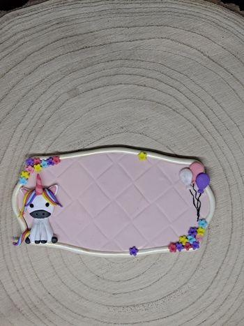 Plaque de porte enfant