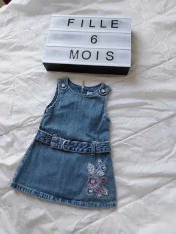 Robe fille 6 mois