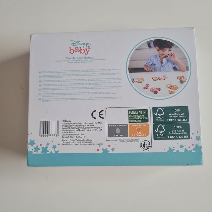 Puzzle assortiment disney baby - photo numéro 2