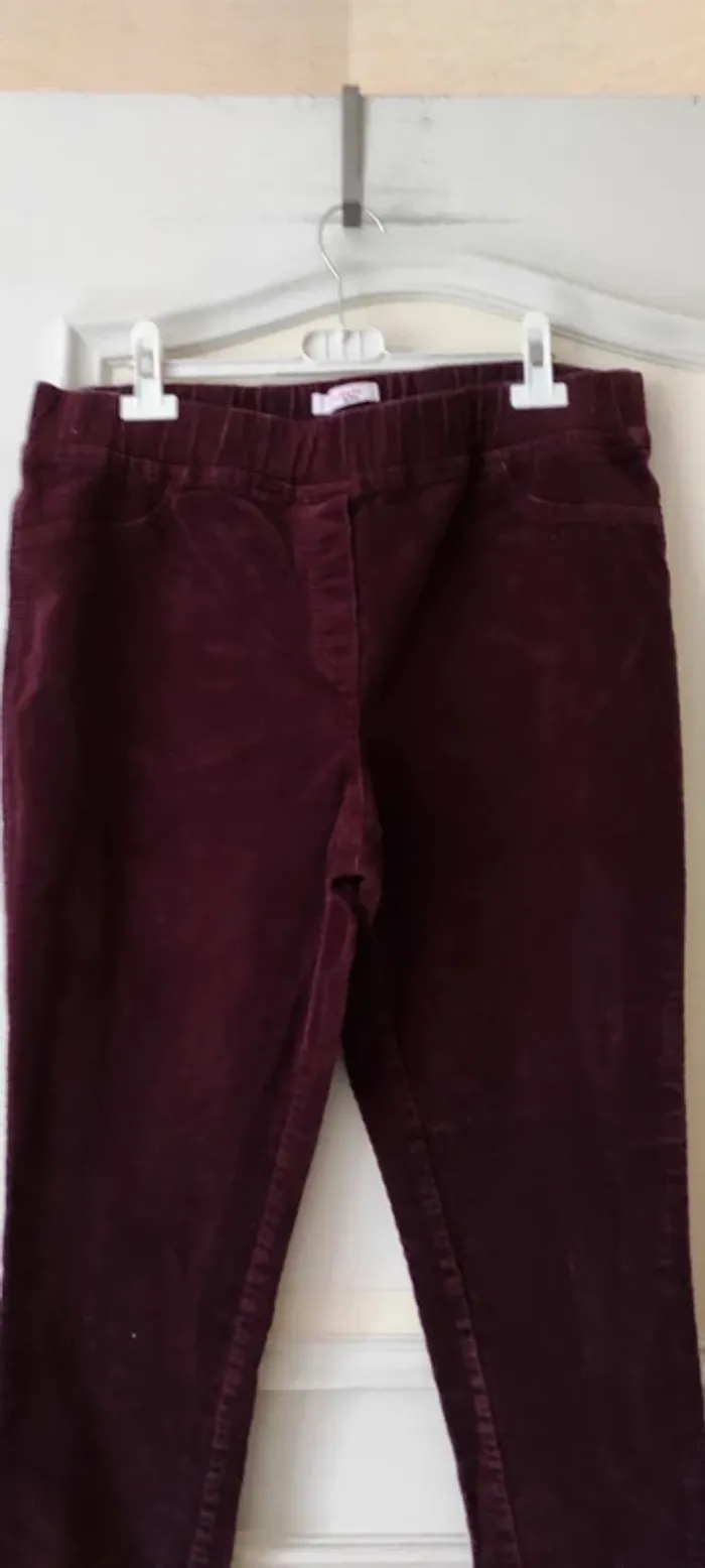 💐Pantalon velours - Couleur & prix - taille 48 - Très bon état 💐 - photo numéro 2