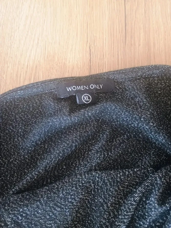 pull argenté paillette XL - photo numéro 4