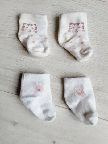 Vêtement bébé fille lot 3 paires de chaussettes naissance