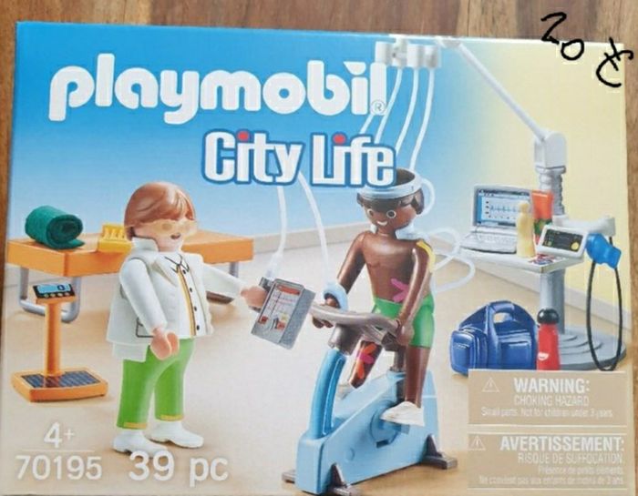 Playmobil dans sa boîte