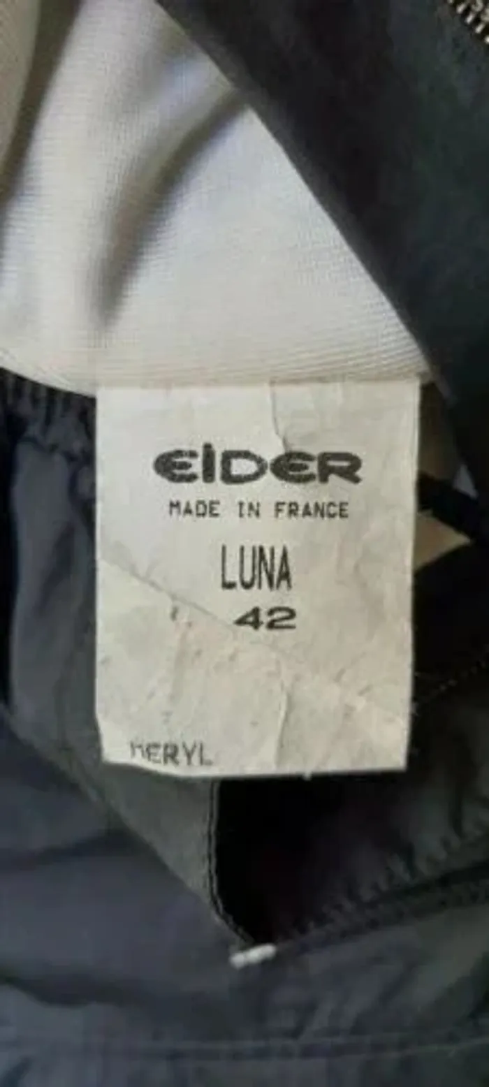Pantalon de ski noir femme "EIDER" Taille 42 - photo numéro 7
