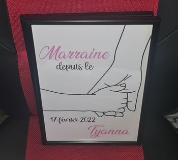 Cadre parrain marraine