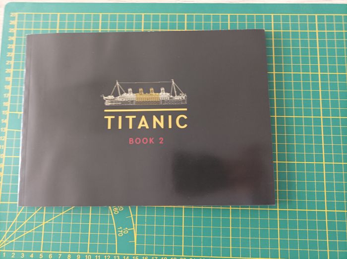 Livret book 2 notice montage set Lego Icons 10294 Le Titanic