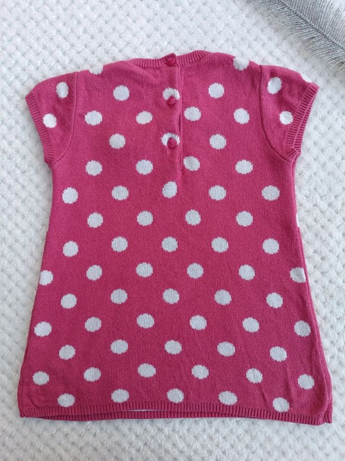 🔸Robe rose à pois Grain de Blé 12 mois🔸 - photo numéro 6