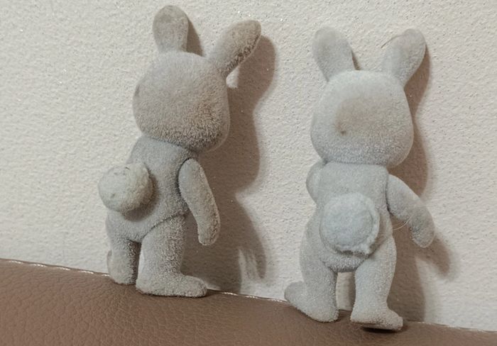 Lot 2 lapins - photo numéro 2