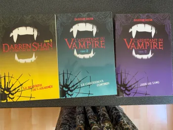 Lot livre l’assistant du vampire tome 1 à 3