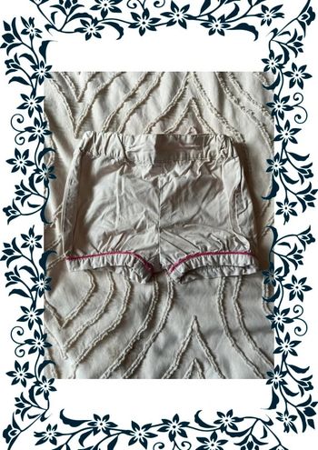 Short en toile 6 mois