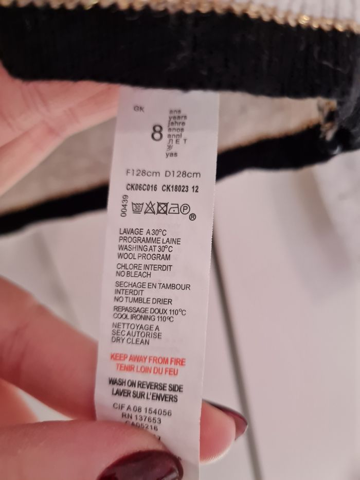 Pull gilet catimini 8 ans - photo numéro 4