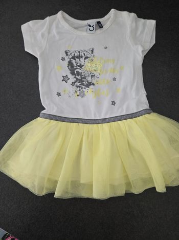 Robe 3/6 mois 3 pommes