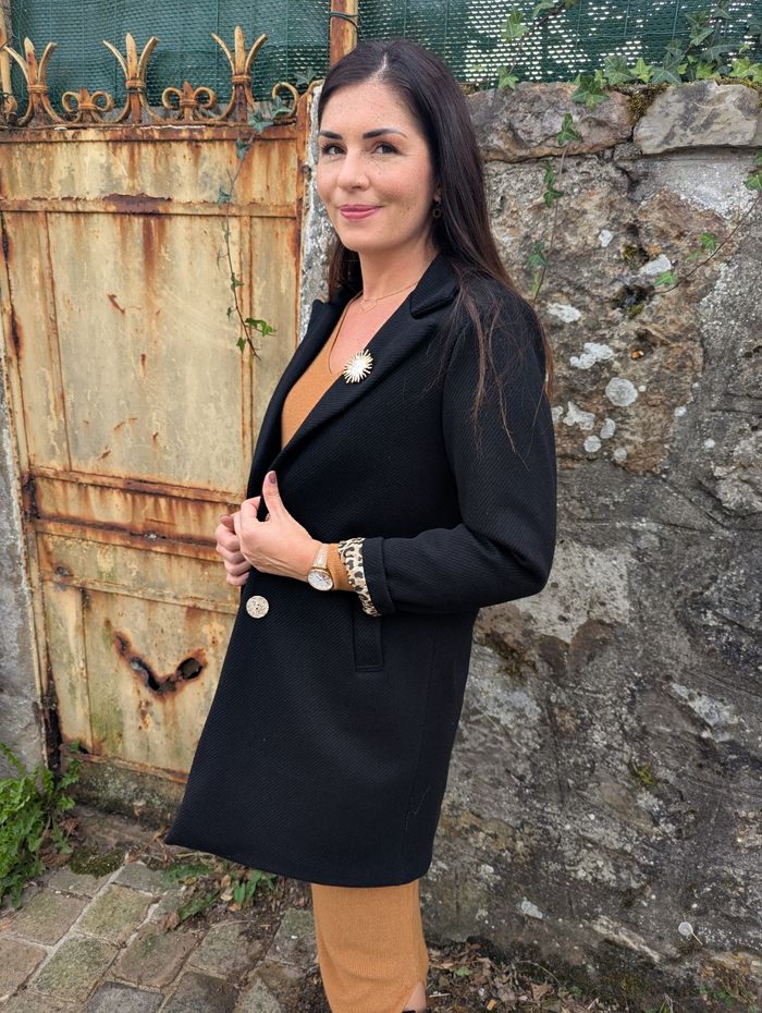 Manteau caban Stockholm noir
Taille S (taille petit) - photo numéro 4