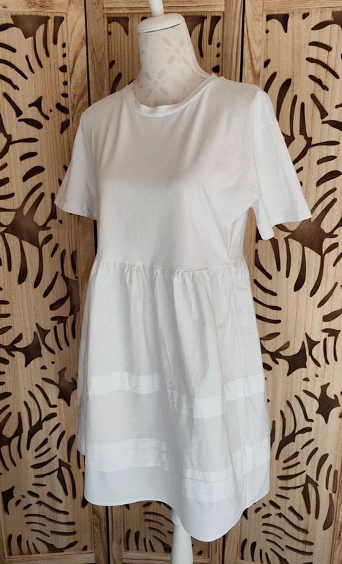Robe blanche Taille L Zara - photo numéro 2
