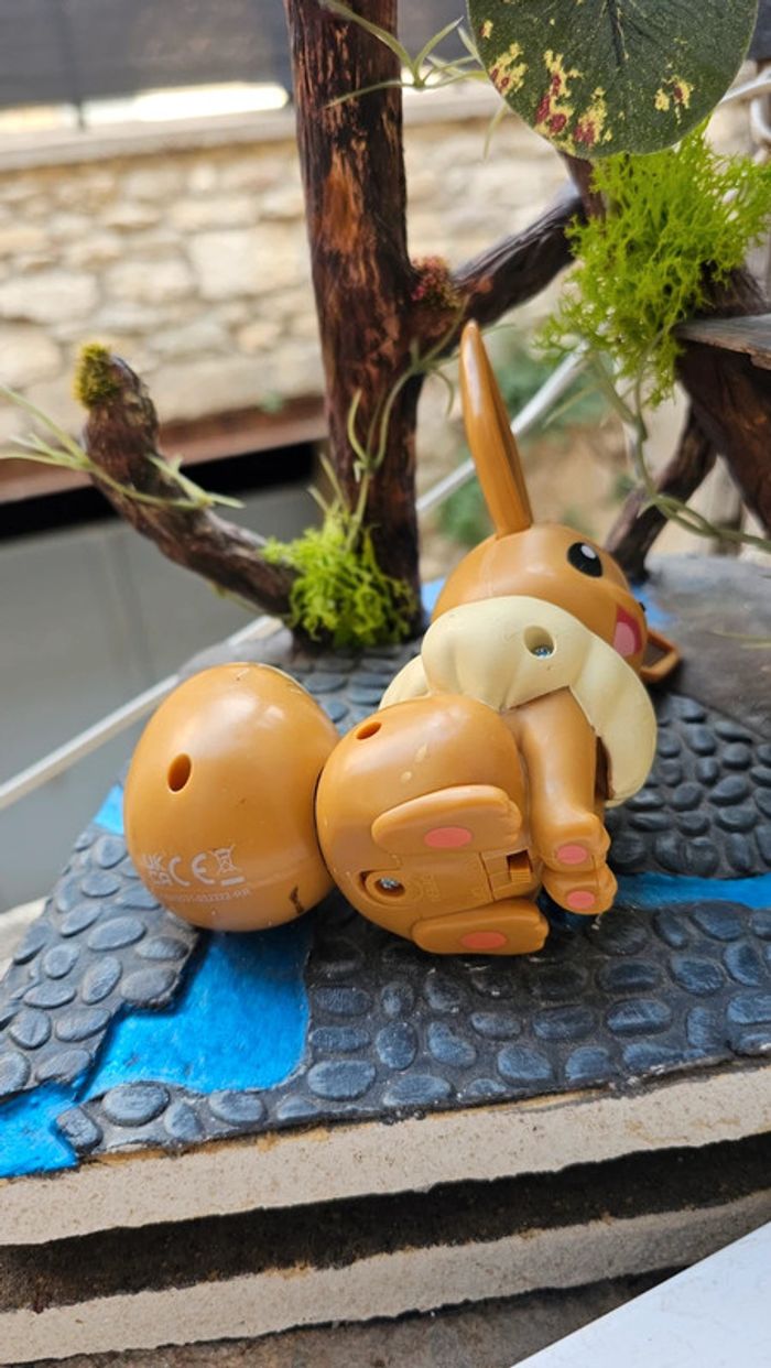 Super grande figurine Pokemon Nintendo Évoli interactif - photo numéro 5