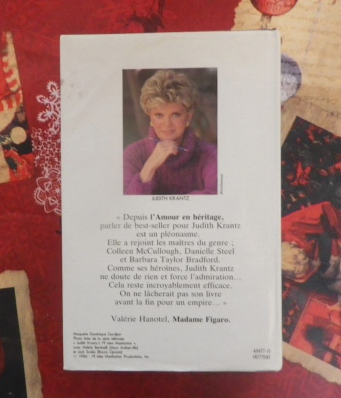 A nous deux, Manhattan de Judith Krantz Ed. France Loisirs - photo numéro 2