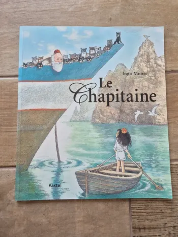 Livre Le chapitaine Inga Moore école des loisirs