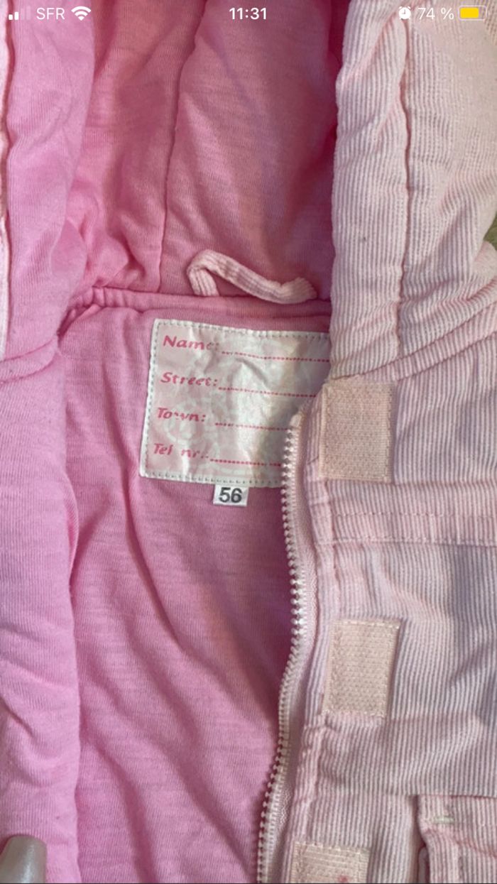 Veste/manteau fille 3 mois - photo numéro 4