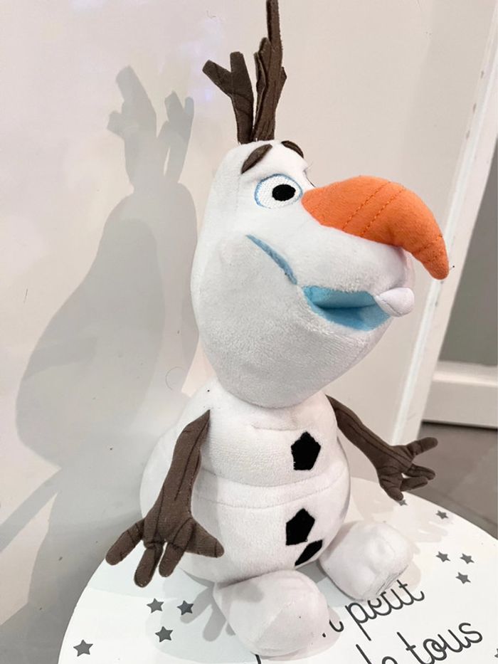 Peluche olaf reine dzs neiges - photo numéro 2