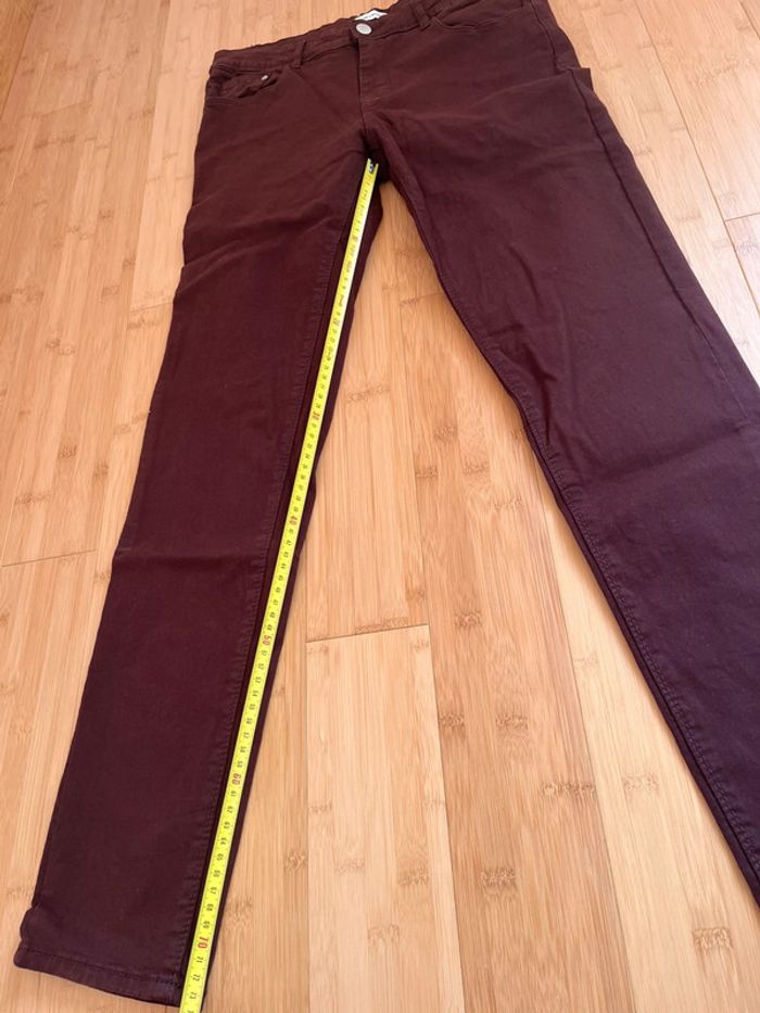 222 - pantalon cache cache chocolat - photo numéro 15