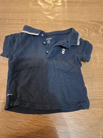Polo Obaibi 1 mois bleu marine